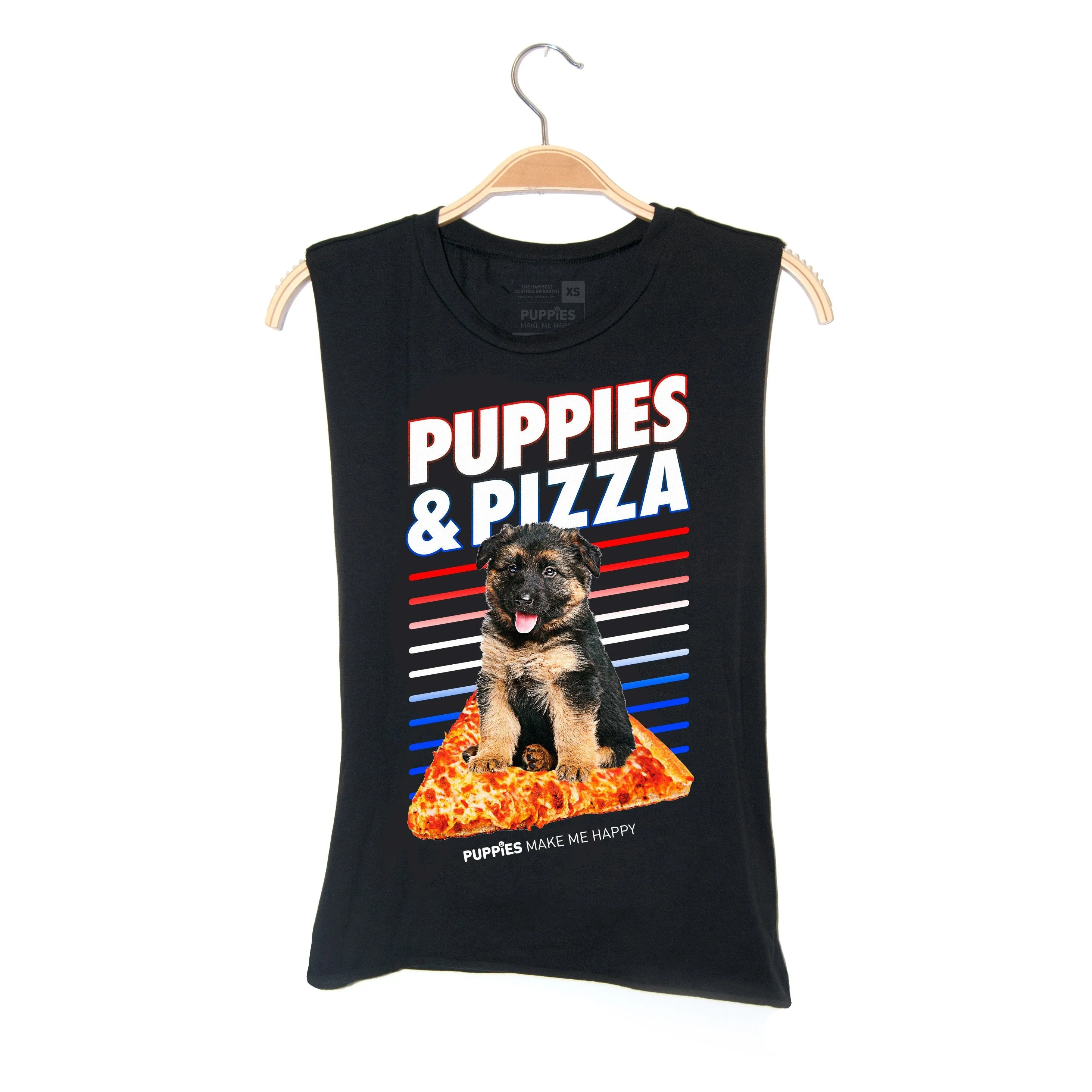 Puppies & Pizza | Uni-Sex Muscle Tank