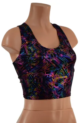 Racerback Crop in CyberSpace