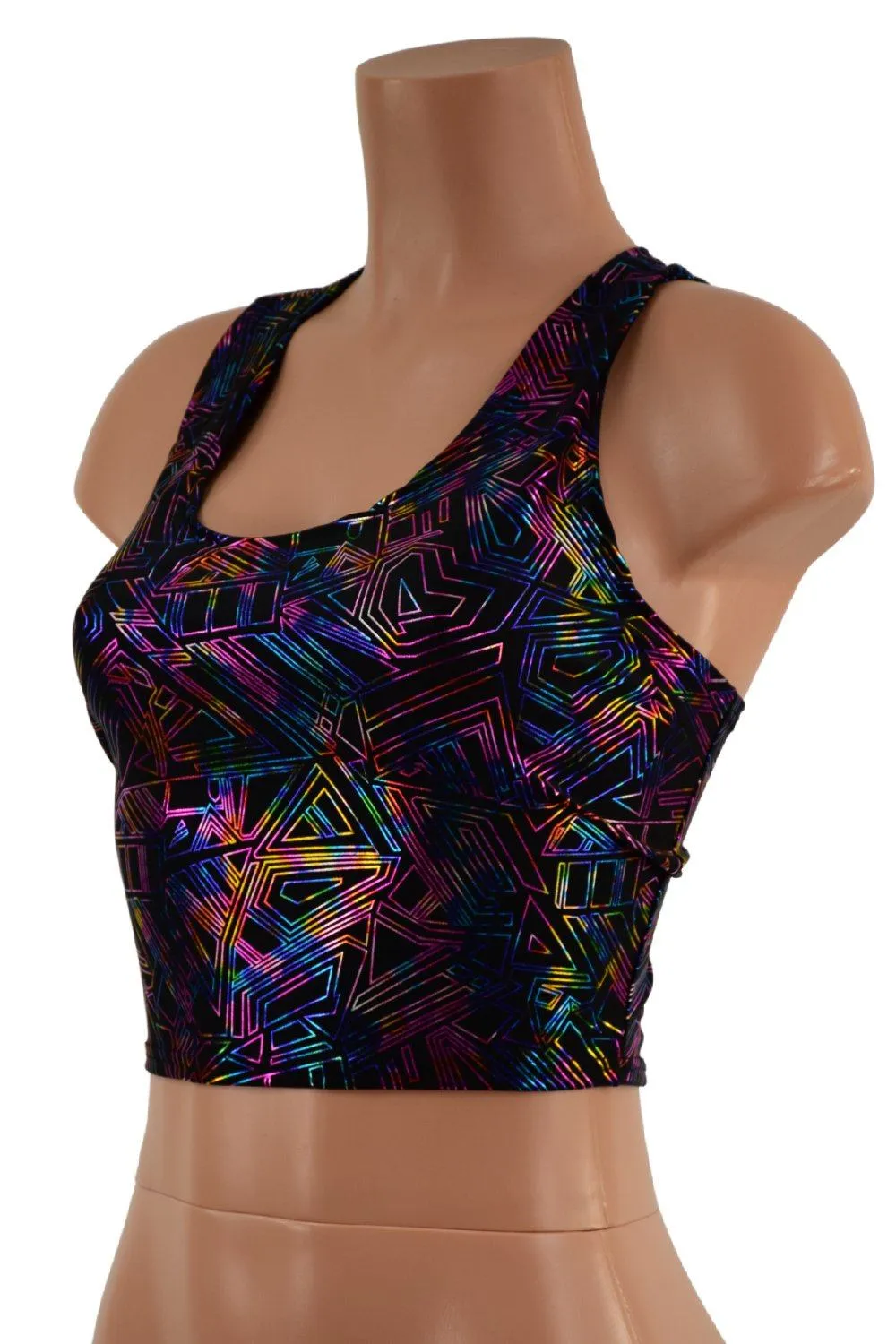 Racerback Crop in CyberSpace