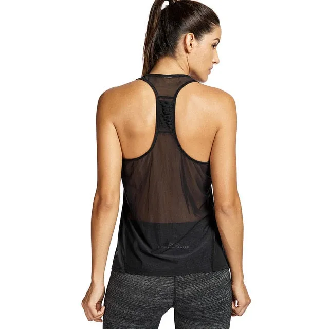 Racerback Flow Top