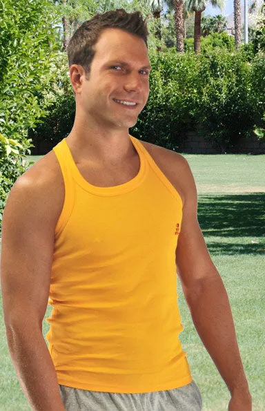 Ribbed Fitted Tank Top - Mens Shirt - BLOWOUT SALE!