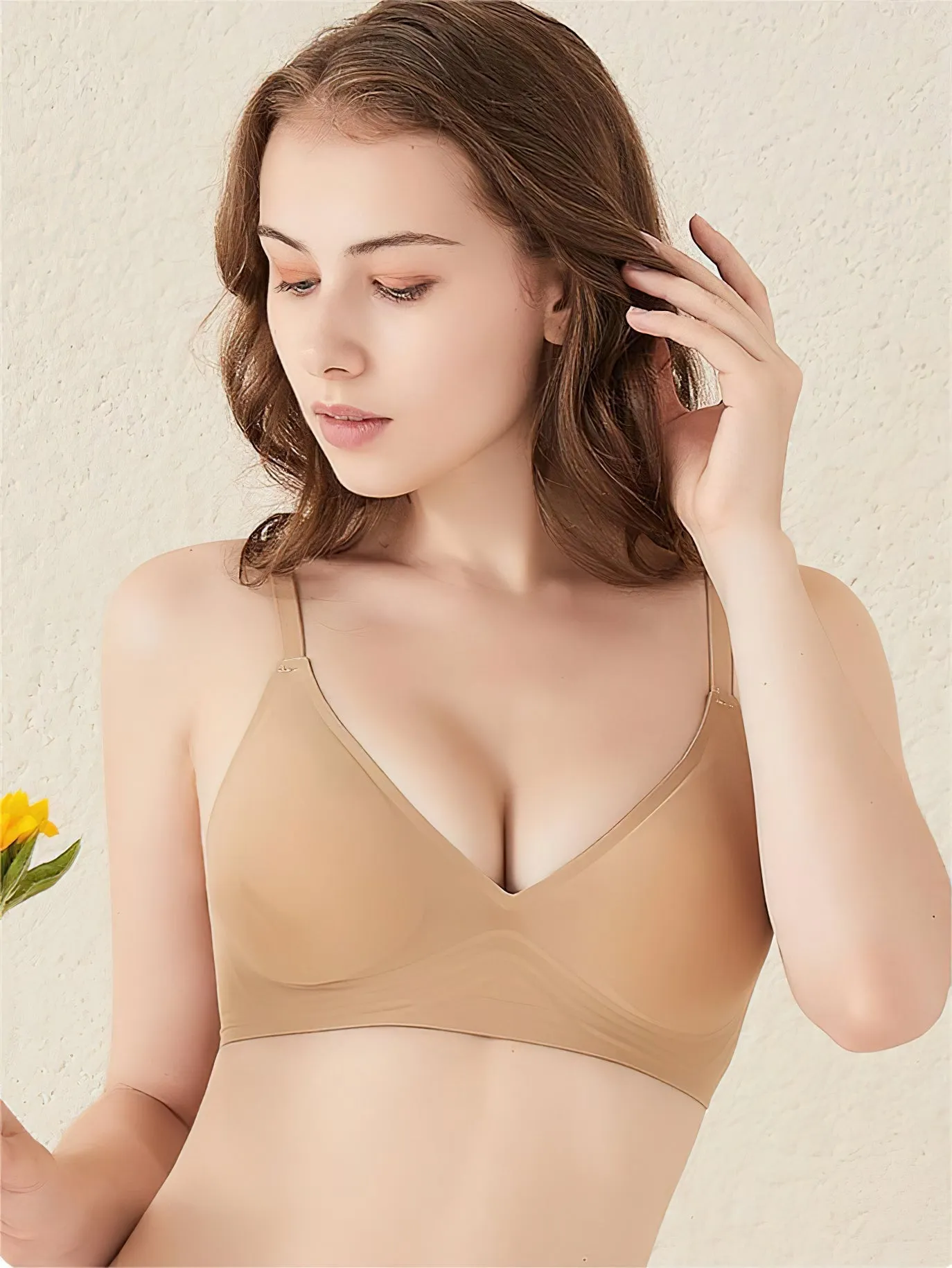 Slim Wireless Thin Comfortable Bra