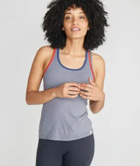 Steffi Racerback Tank in Raven