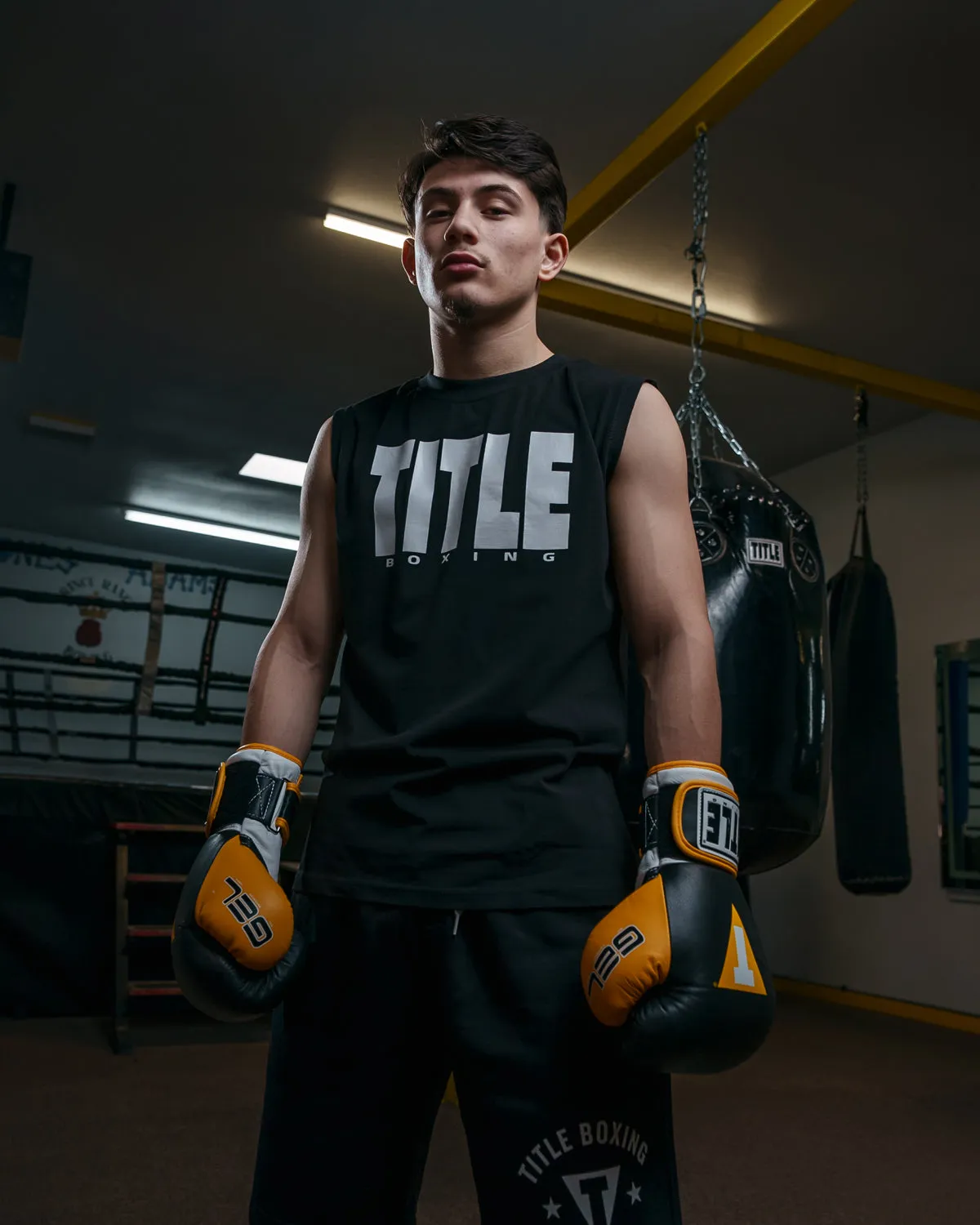 TITLE Boxing Iconic Block Muscle Tee