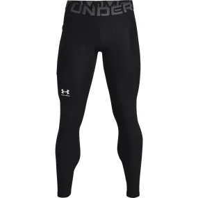 Under Armour Men's HeatGear Armour Leggings , Black (001)/Pitch Gray, Large