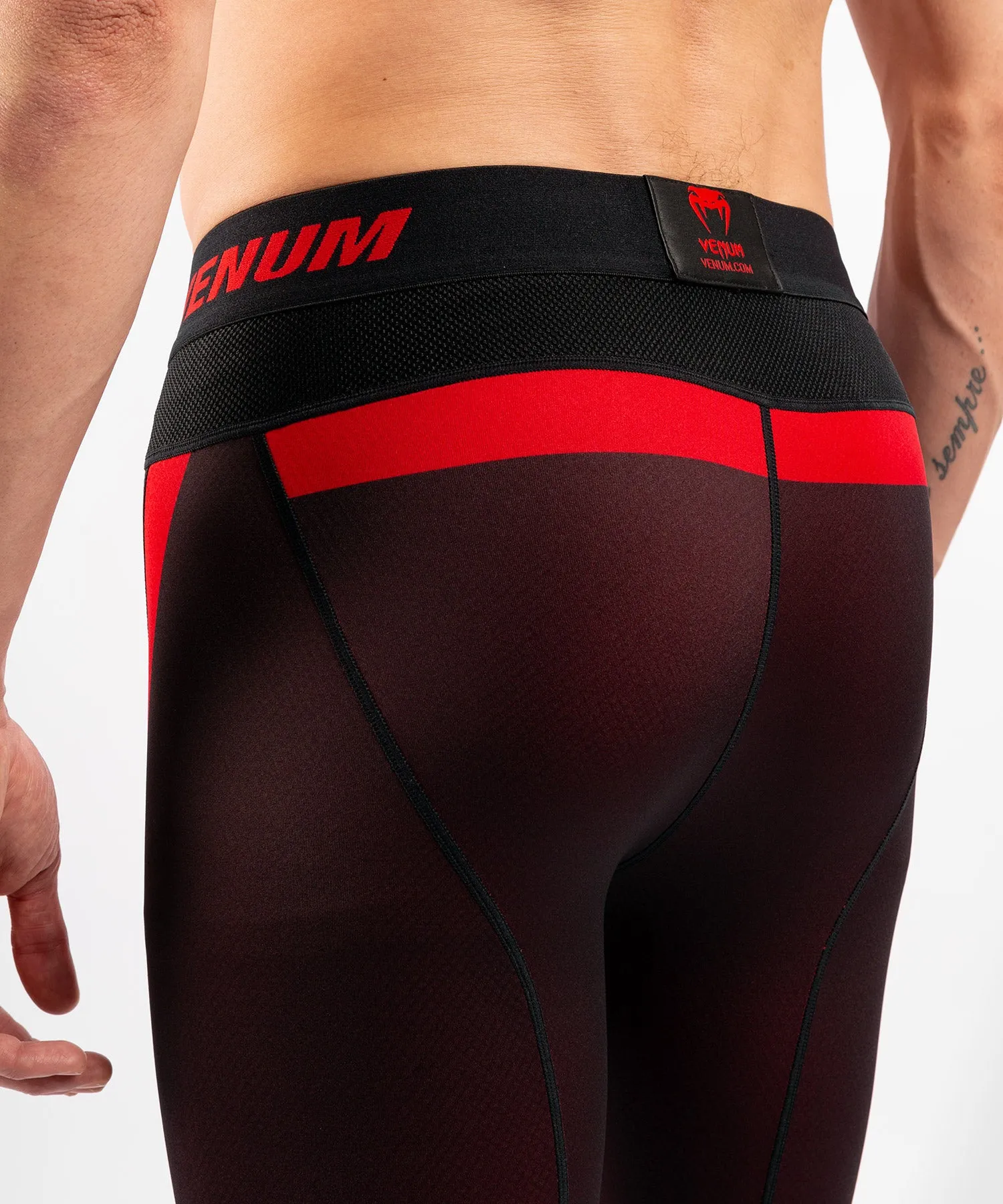 Venum NoGi 3.0 Compression Tights - Black/Red