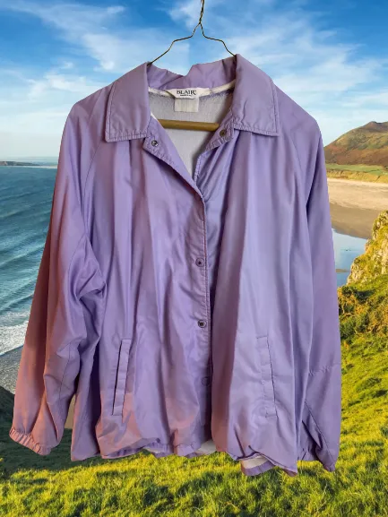 Vintage Blair Lilac Windbreaker