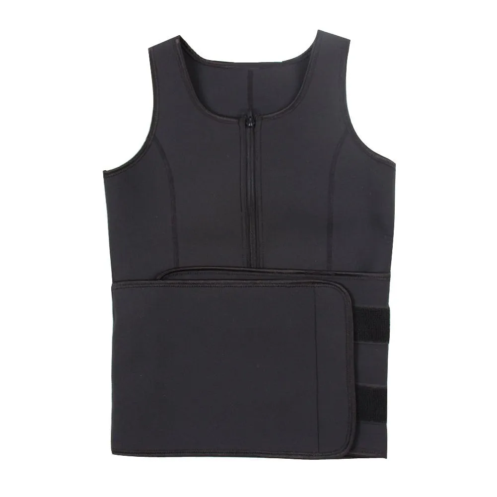 Wholesale Black Slimming Neoprene Workout Black Vest