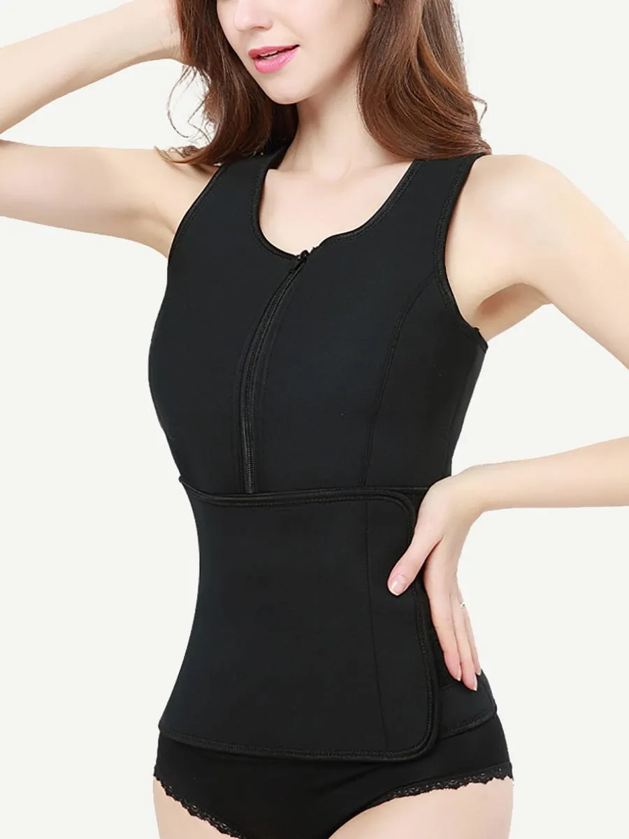 Wholesale Black Slimming Neoprene Workout Black Vest