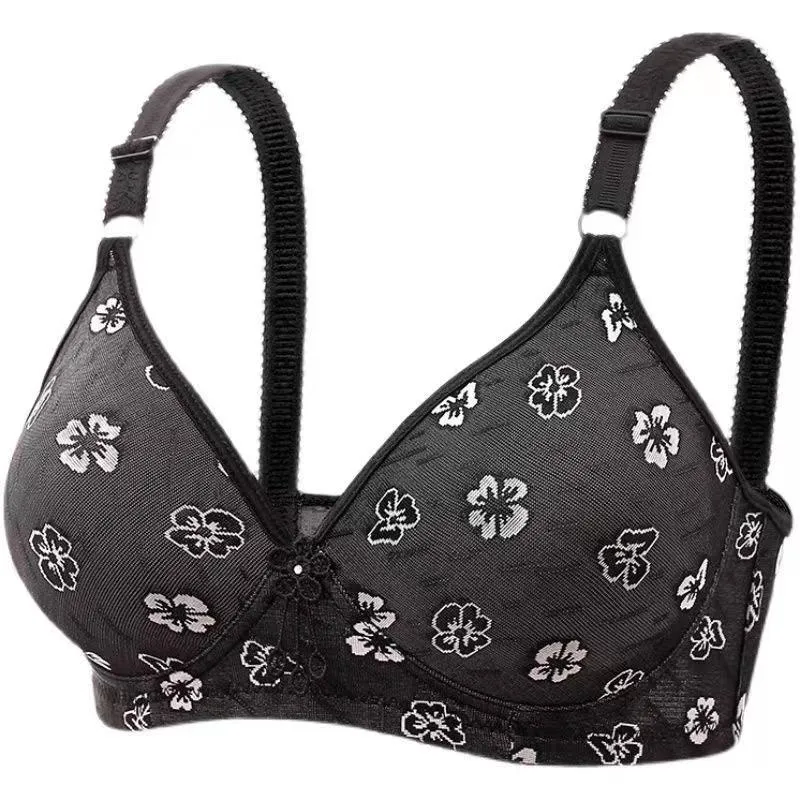 Women Bras Top Comfortable Bralette Printed Sexy Underwear Female Wireless Lingerie Seamless Bra