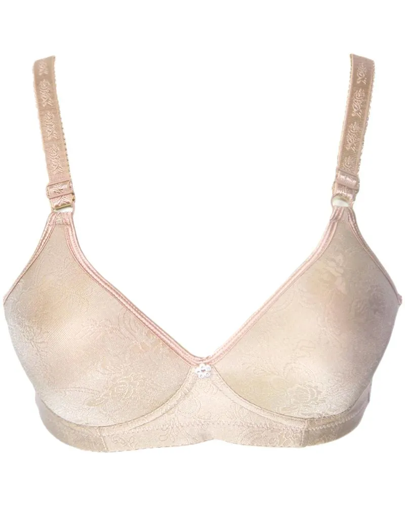 Women Soft Comfortable Padded Bra - Off White