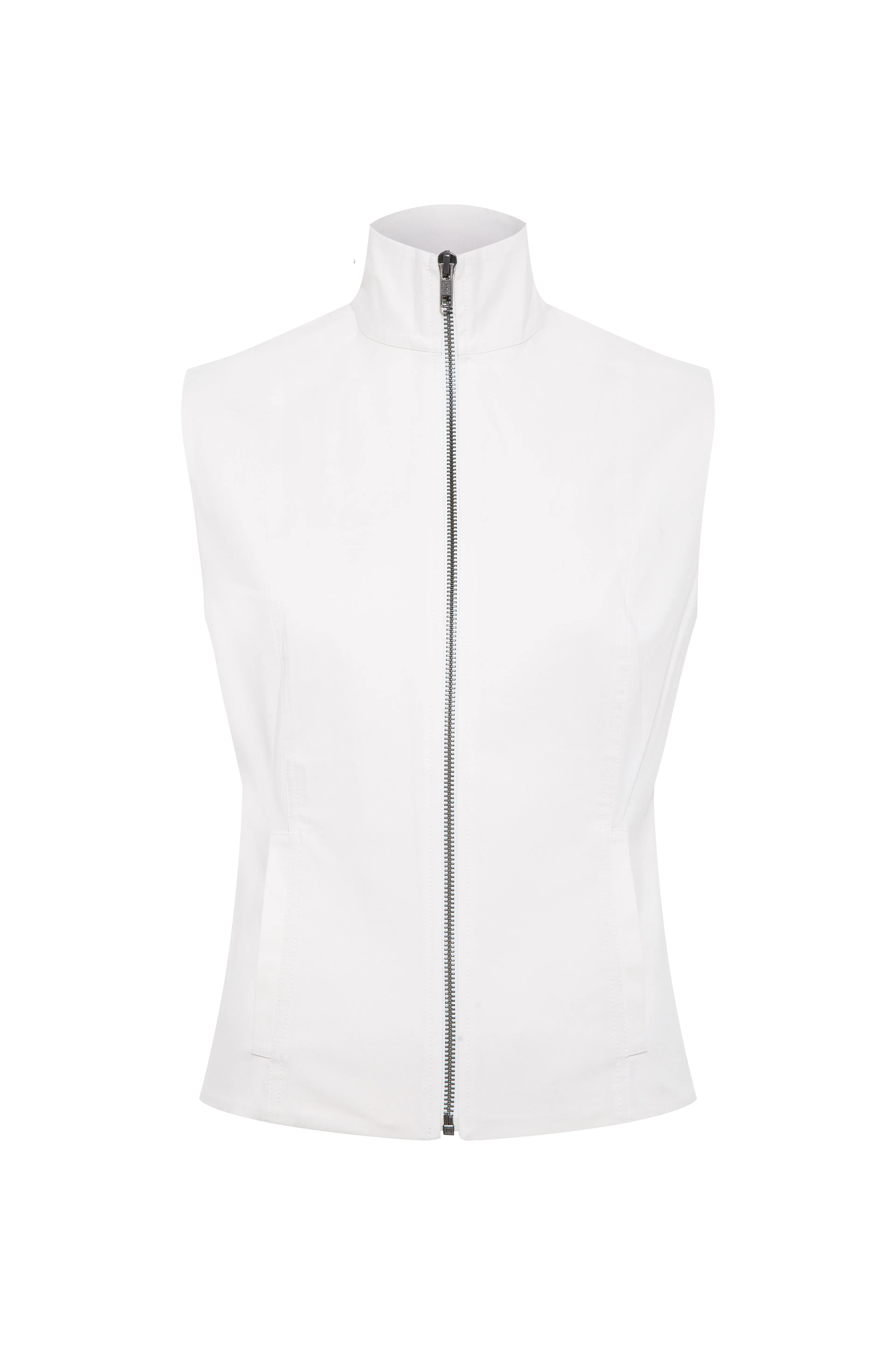 YULL - Zip-up sleeveless shirt